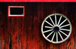 rustic wagon wheel