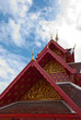 Photo: wood roof of thai temple wood roof of thai temple