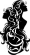 tattoo gemini. Astrology sign. Vector zodiac tattoo gemini. Astrology sign. Vector zodiac