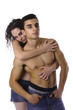 Young couple holding each other Young couple holding each other