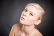 Portrait of attractive blond girl