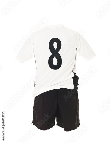Photo: Football shirt with number 8 Football shirt with number 8
