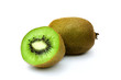 kiwi Fruit on white