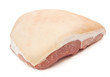 Raw Christmas ham joint
