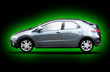 Green car