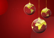 Natale con mappamondo