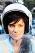 woman on the bike