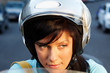 woman on the bike