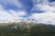 snow capped mountain