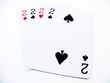 Four Twos Playing Cards