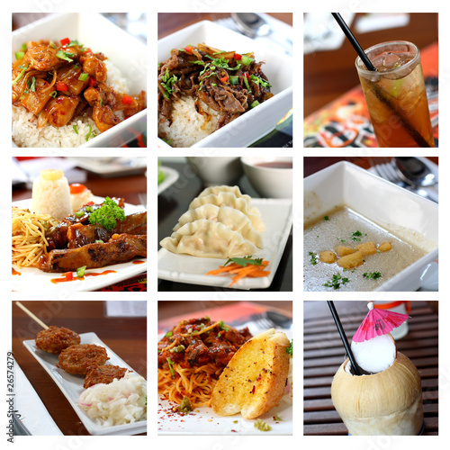 Photo: Fusion Food Collage Fusion Food Collage