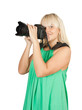 Young female photographer Young female photographer
