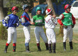 The Jockeys waiting for his ride.