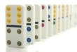 Photo: Row of dominos Row of dominos