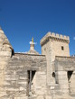 Papstpalast Gotik Avignon Südfrankreich