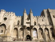 Papstpalast Gotik Avignon Südfrankreich