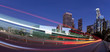 Traffic through downtown Los Angeles