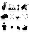 golf icons golf icons