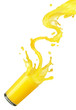Juicy orange splash Juicy orange splash