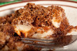 Photo: Warm chocolate or cinnamon and apple dessert Warm chocolate or cinnamon and apple dessert