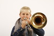 Foto: Mein Sohn spielt Posaune Mein Sohn spielt Posaune