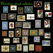 christmas stamp collection