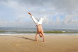 capoeira dancer