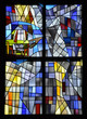 Moderne Glasmalerei