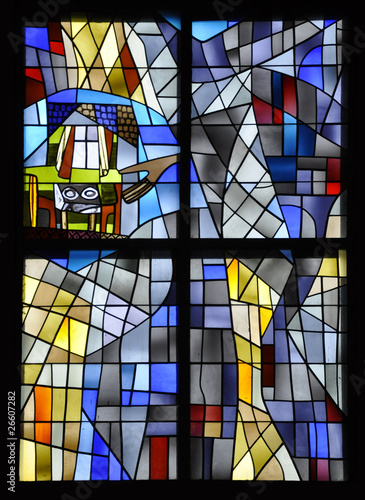 Foto: Moderne Glasmalerei Moderne Glasmalerei