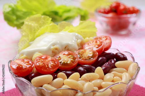 Photo: Vegetable salad Vegetable salad