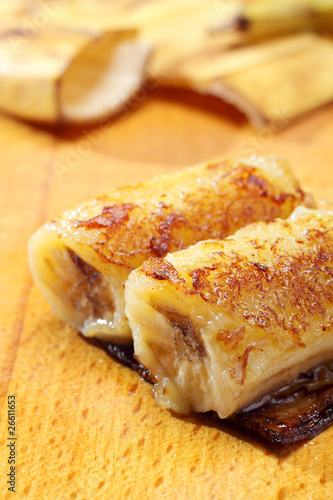 Photo: Baked caramelized bananas Baked caramelized bananas