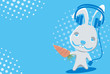 Rabbit postcard