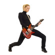 woman guitarist