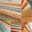 The samples of collection linoleum The samples of collection linoleum