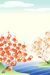 紅白梅図（Japanese apricot: red and white）