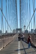 People on Brooklyn Bridge
