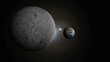 3d animation of the solar system in HD