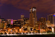 Image : Denver downtown in night