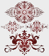 Vignettes in the ancient style for decoration and design Vignettes in the ancient style for decoration and design