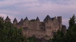 Video: View of Carcassonne castle in the south of France View of Carcassonne castle in the south of France