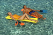 Ein Paar im Urlaub