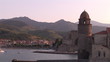 View of one part  of Collioure in the South of France