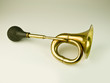 Vintage brass horn