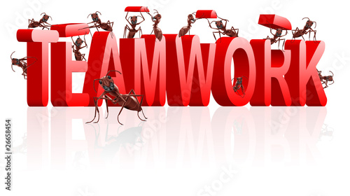 Illustration: teamwork collaboration or cooperation team work teamwork collaboration or cooperation team work