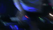 Close up of a dj at work in a discotheque