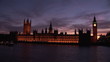 Panorama of big ben by night