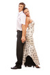 beautiful young dancers couple