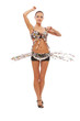 young beautiful woman dancer