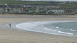 Video: Two people on the beach in ireland Two people on the beach in ireland