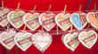 Gingerbread on clothespin Gingerbread on clothespin